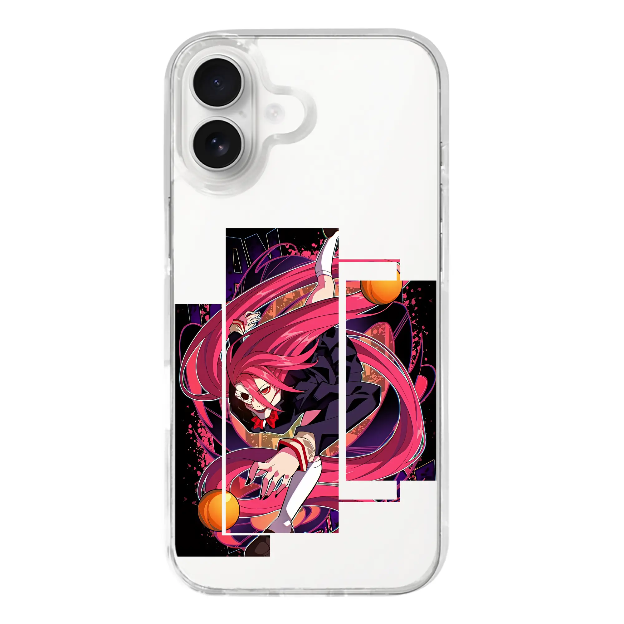 ダンダダン グッズ,白鳥愛羅 - iPhone 17シリーズ 透明スマホケース – 薄型・耐衝撃・精密フィット保護カバー